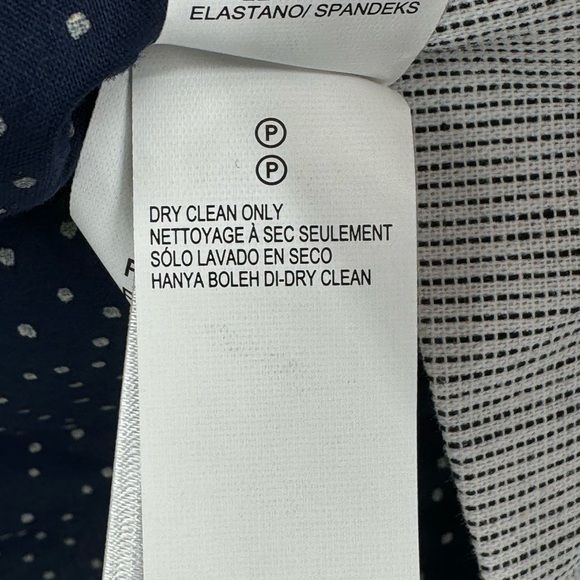 Lucky Brand Lightweight Stripped White Blue Button Closure Jacket size 6 NWT - Picture 10 of 11